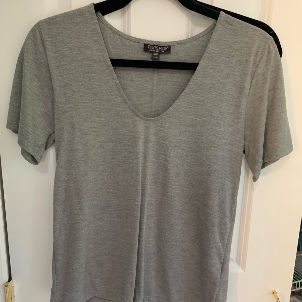 Gray top